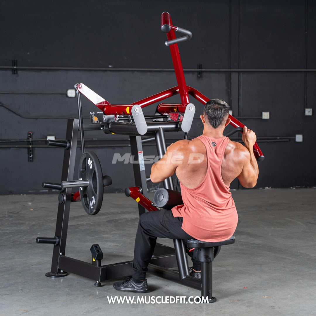 Power Leverage V2 Rotary Lat Pulldown – Iso-Lateral Commercial Gym Machine