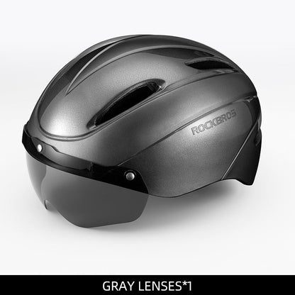 ROCKBROS Ultralight Magnetic Goggles Cycling Helmet