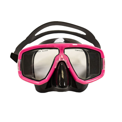 Palantic Diving & Snorkeling 2 Window Black Dive Mask