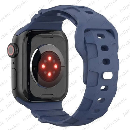 Silicone Band For Apple Watch Series 11/10/9/8/7/6/5/4/ SE / Ultra 1/2/3
