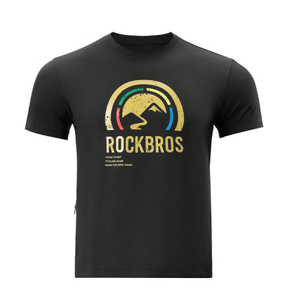 ROCKBROS Road-to-Sky Shirt Unisex Quick Dry Moisture Wicking Breathable Stretch Short Sleeve