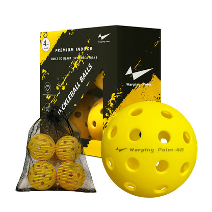 PRACTICE PICKLEBALLS - OUTDOOR - 4 PACK