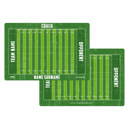 Custom Football Magnetic Coaching Board 15.7'' x 10.6'' / 40 x 27 cm