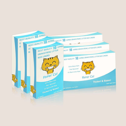 Jumbo Cat Litter Box Liners