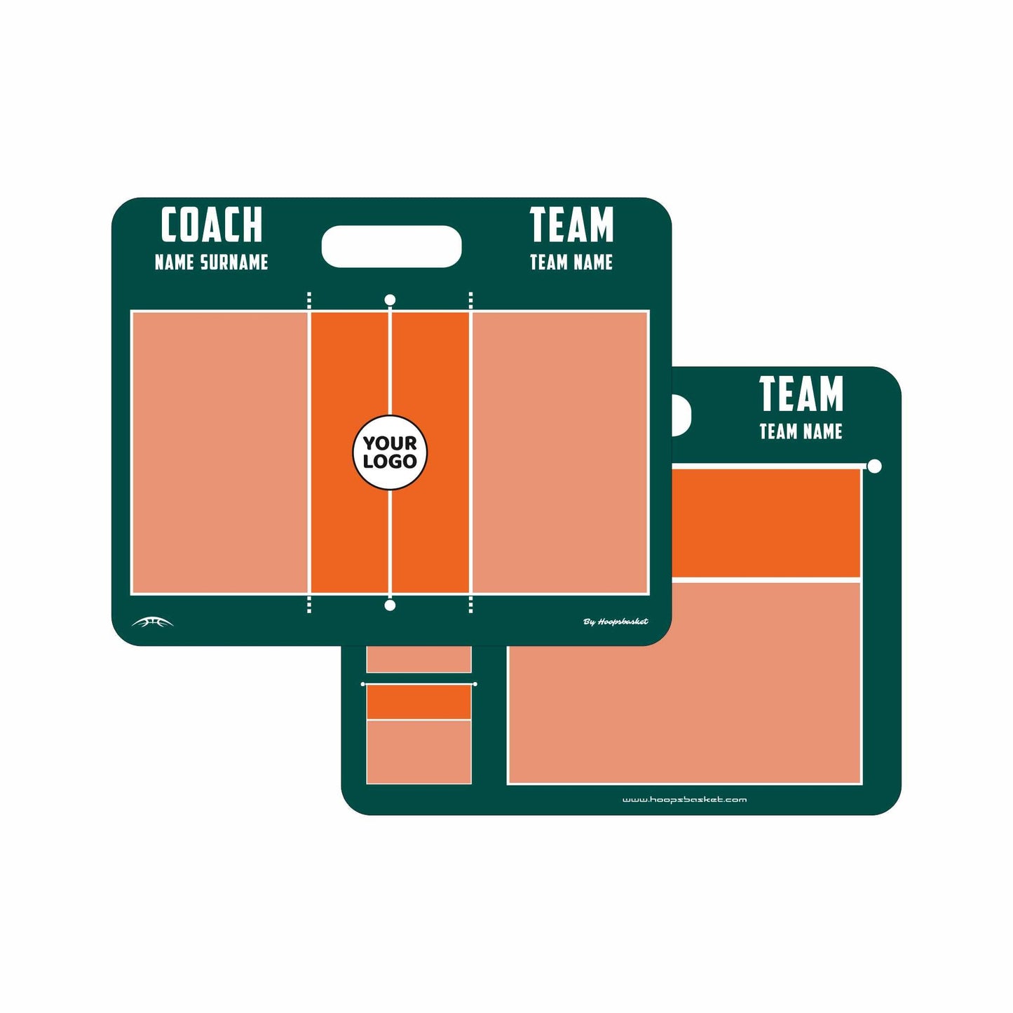 Custom Volleyball Magnetic Coaching Board 11.4'' x 9.4'' / 29 cm x 24 cm