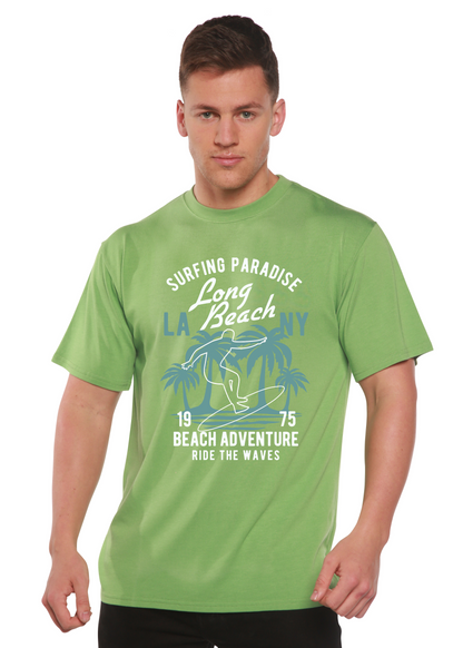 Beach Adventure Men's Bamboo Viscose/Organic Cotton Short Sleeve Graphic T-Shirt