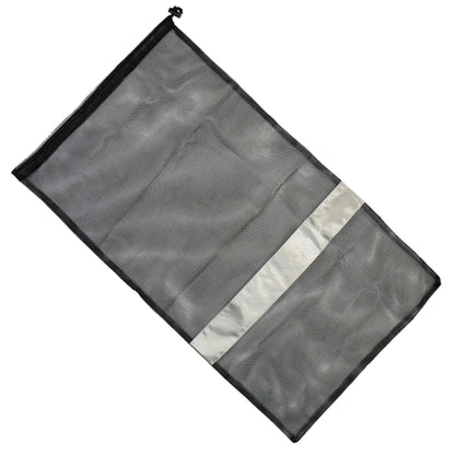 Scuba Choice Dive Drawstring Gray Mesh Bag  for Wetsuit or Gear 31" x 18"