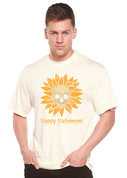 Happy Halloween Day Men's Bamboo Viscose/Organic Cotton Short Sleeve Graphic T-Shirt