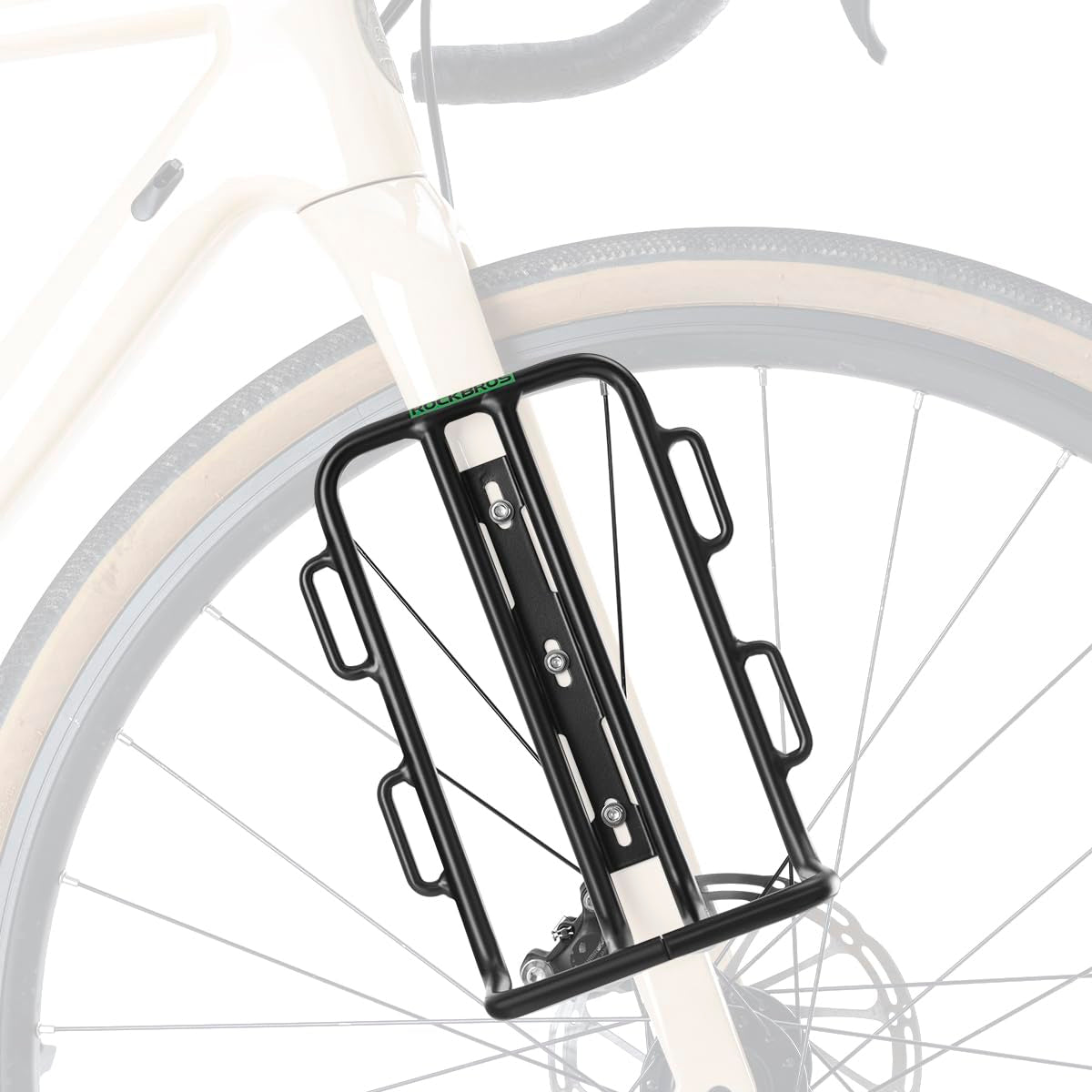 ROCKBROS Front Bike Rack Aluminum Alloy Luggage Touring Carrier Racks 6.6lbs