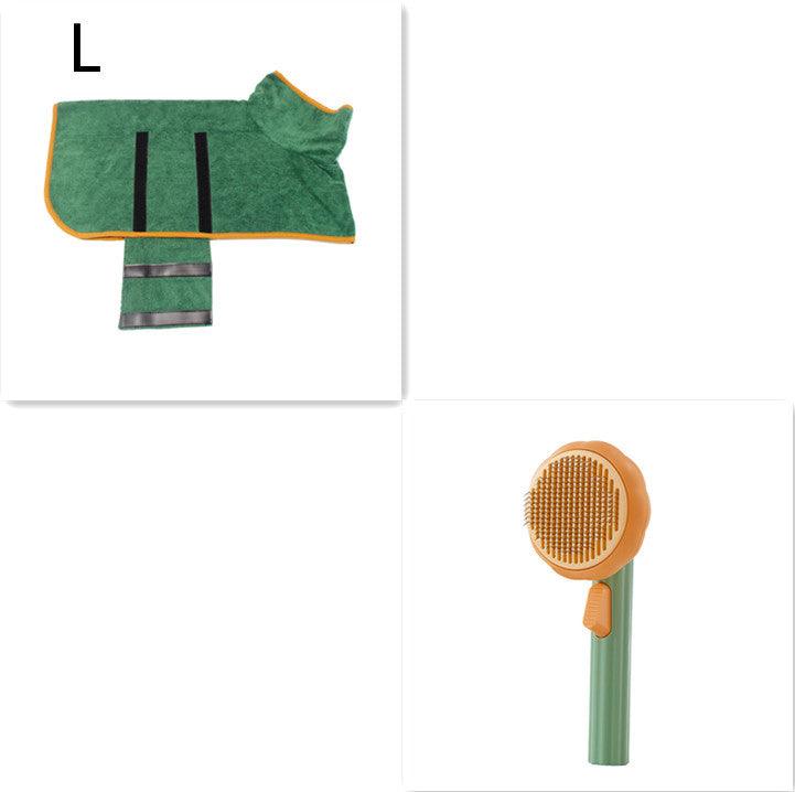 Self-cleaning Pet Hair Removal Brush