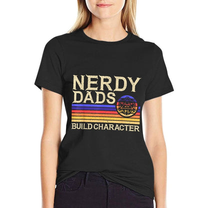 Nerdy Dad RPG Gaming D20 Tabletop Games Funny RPG Gamer T-Shirt