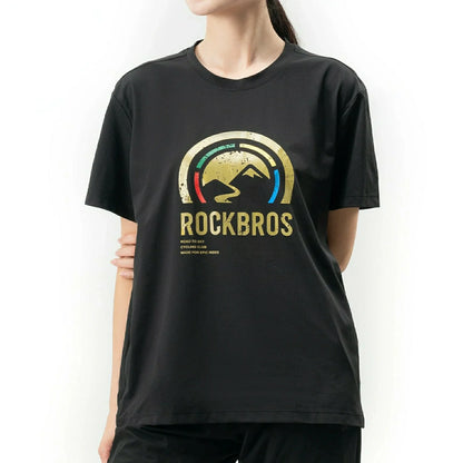 ROCKBROS Road-to-Sky Shirt Unisex Quick Dry Moisture Wicking Breathable Stretch Short Sleeve