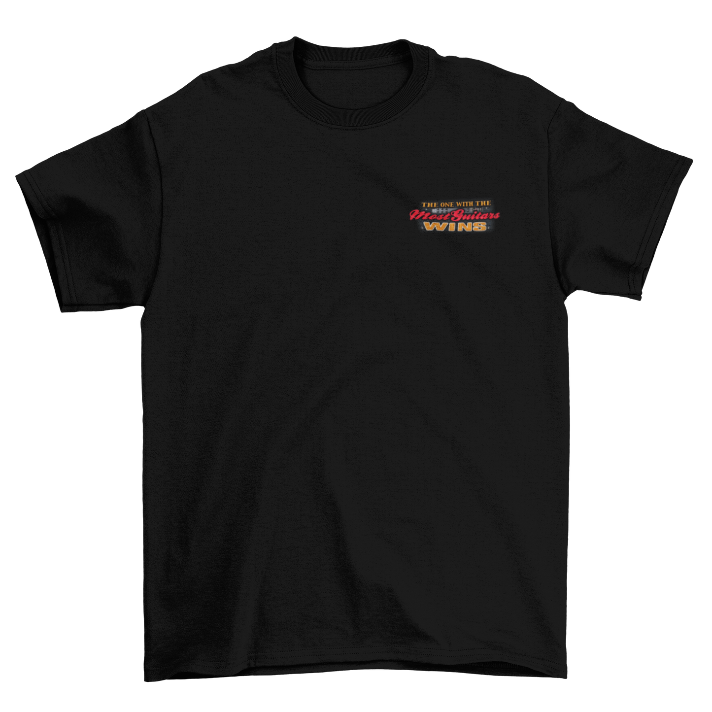 Most Guitars Wins Graphic Tee