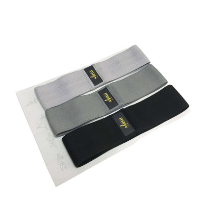 Pack of Three Booty Bands - One Size 3 Weights