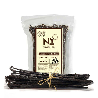 Grade A Vanilla Beans – Whole Vanilla Pods for Baking & Extract