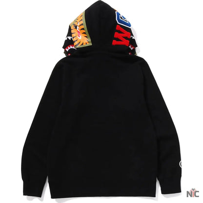 1st Camo Shark Full Zip Double Hoodie Mens