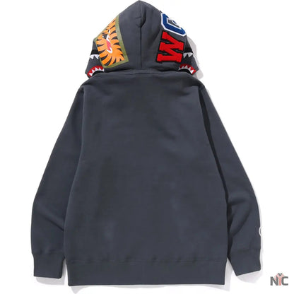 1st Camo Shark Full Zip Double Hoodie Mens