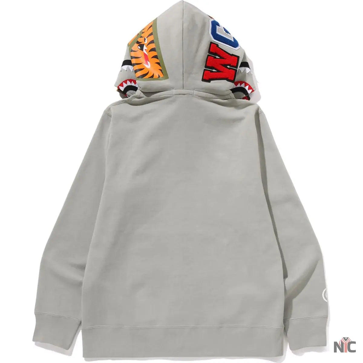 1st Camo Shark Full Zip Double Hoodie Mens