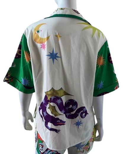 Roast on the Coast Button Down Shirt