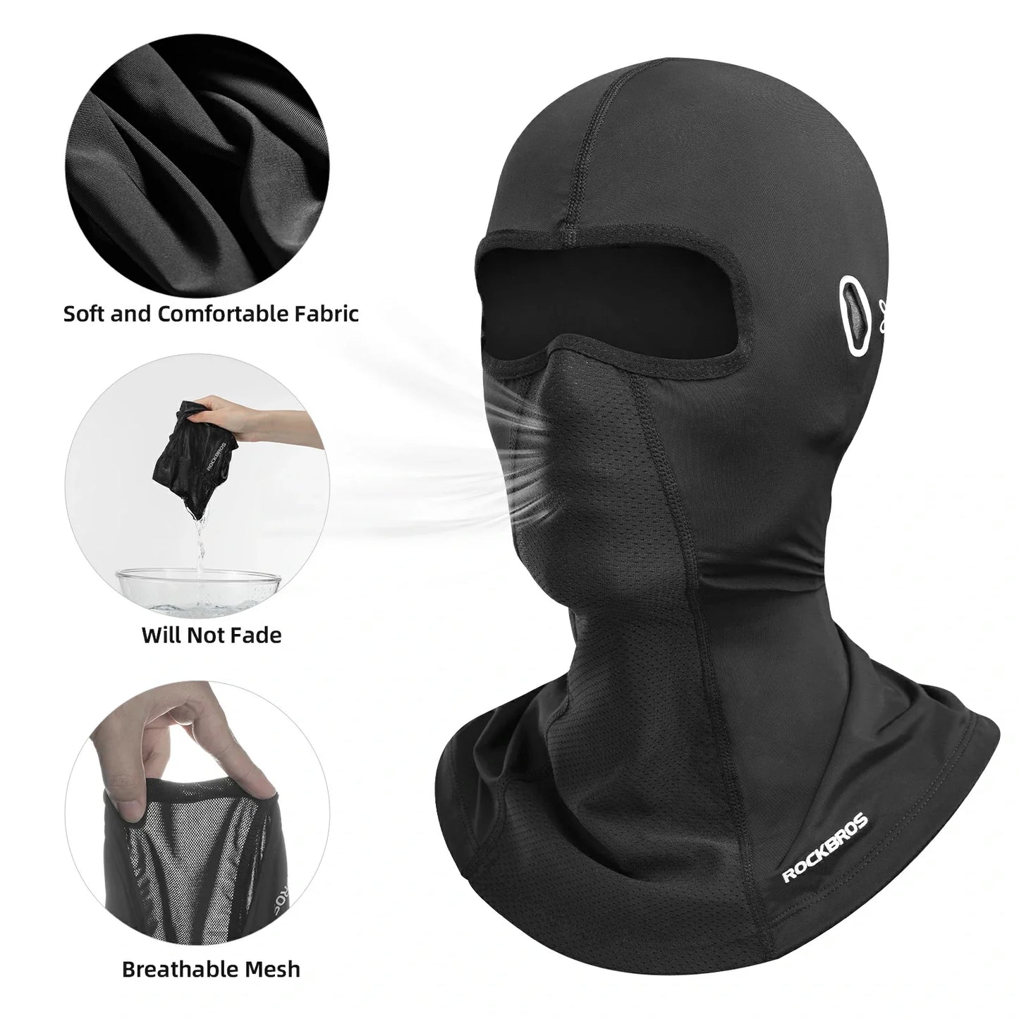 ROCKBROS Summer Cool Balaclava Full Face Mask