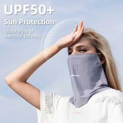 ROCKBROS Summer Cooling Neck Gaiter Breathable Balaclava for Men Women