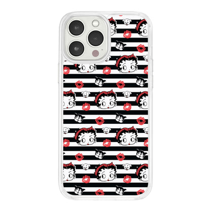 Betty Boop Romantic Rebel HD Apple iPhone 12 Mag-Safe Phone Case