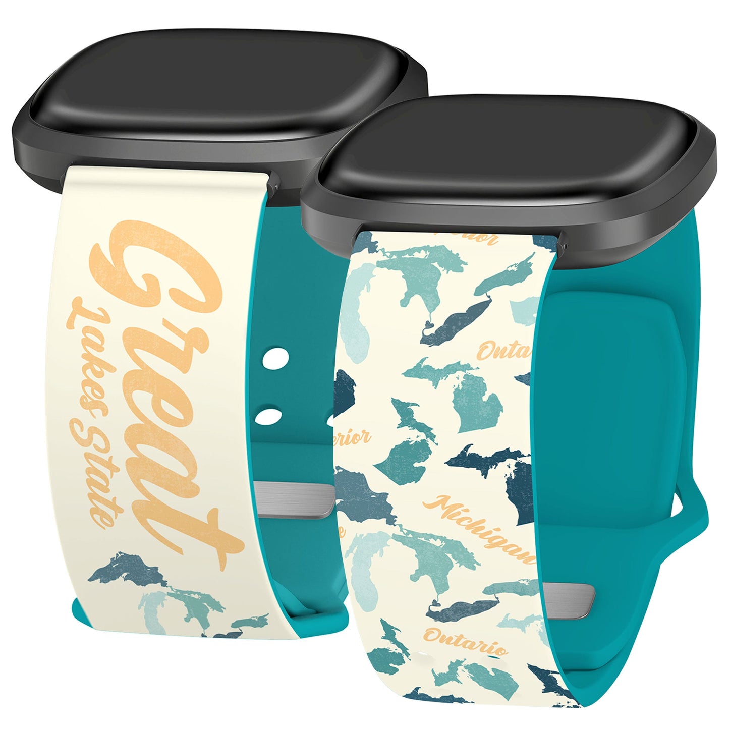 Michigan HD Fitbit Versa 3 & Sense 1 Watch Band