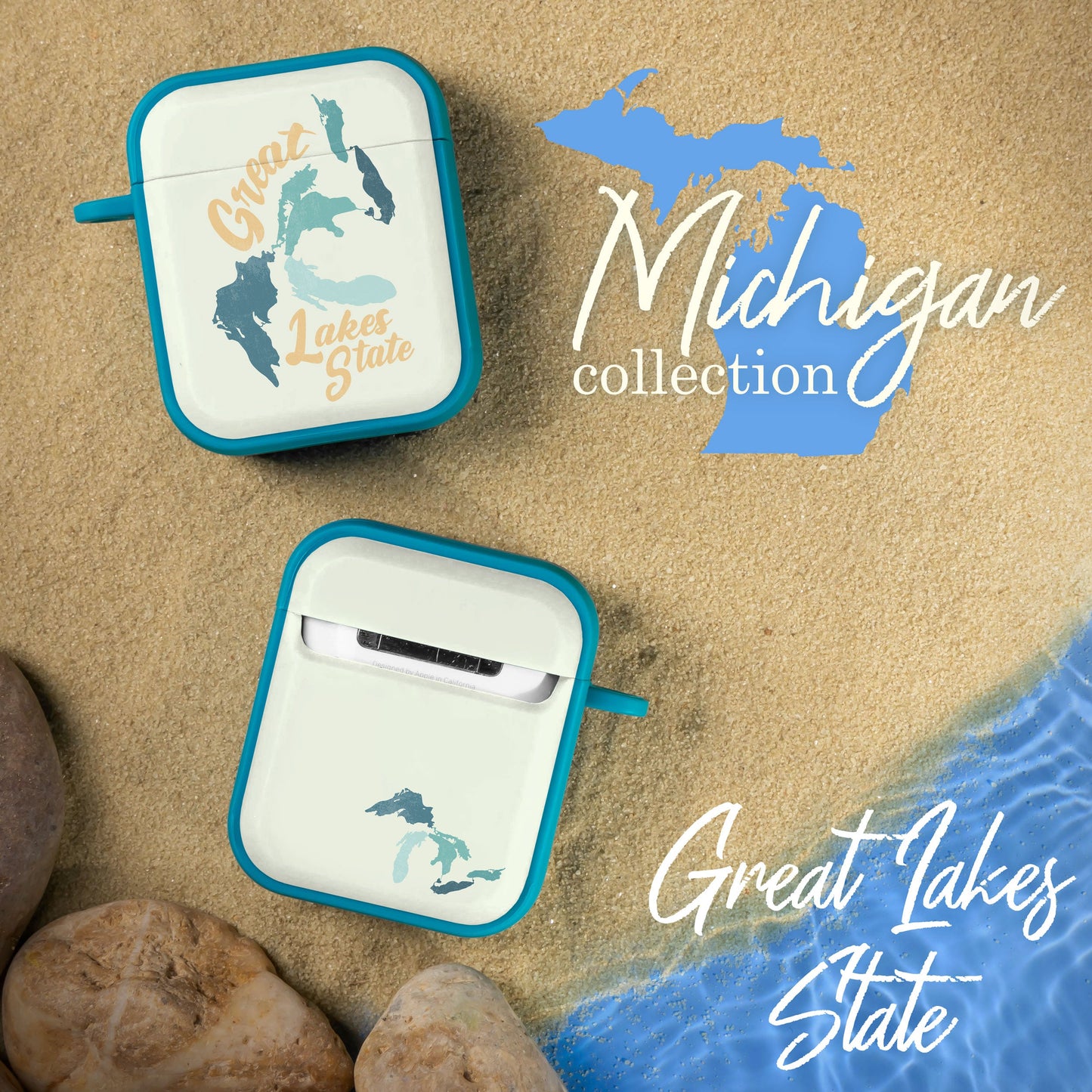 Michigan HDX Apple AirPods Gen 1 & 2 Case Cover