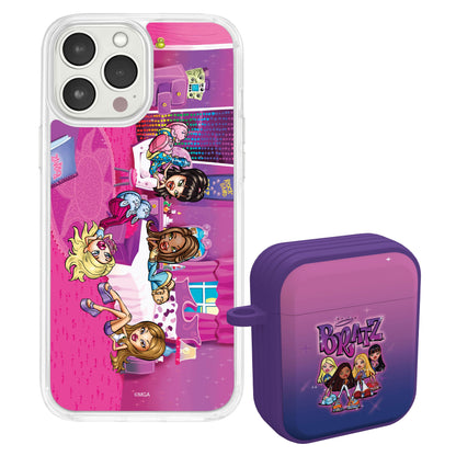 Bratz® Classic HD Apple iPhone 13 Mag-Safe Phone Case and AirPods Gen 1 & 2 Combo Package