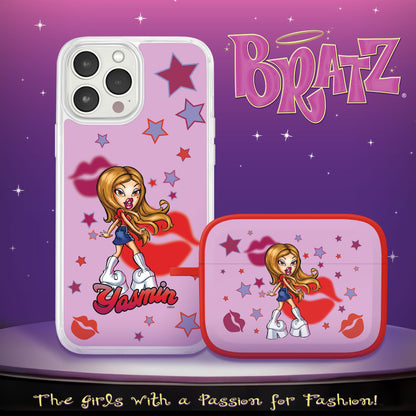 Bratz® Passion For Fashion HD Apple iPhone 12 Mag-Safe Phone Case and AirPods Pro Combo Package
