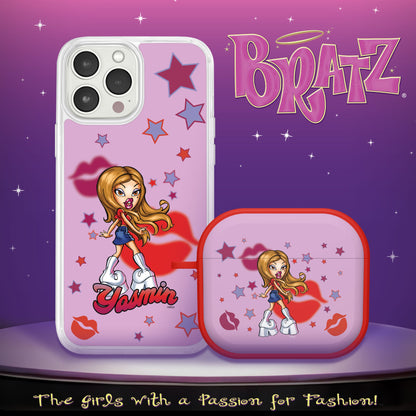 Bratz® Passion For Fashion HD Apple iPhone 15 Mag-Safe Phone Case and AirPods Gen 3 Combo Package