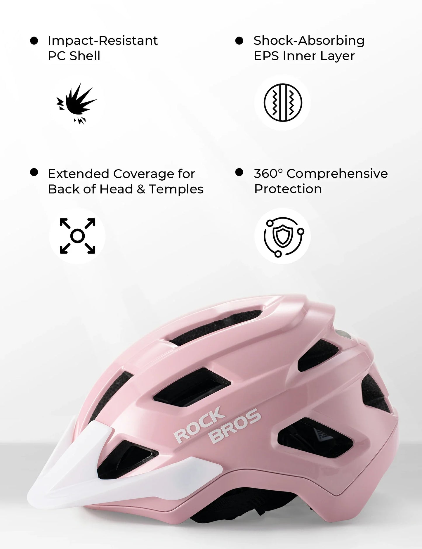 Youth Cycling Helmet Breathable Antibacterial Protection