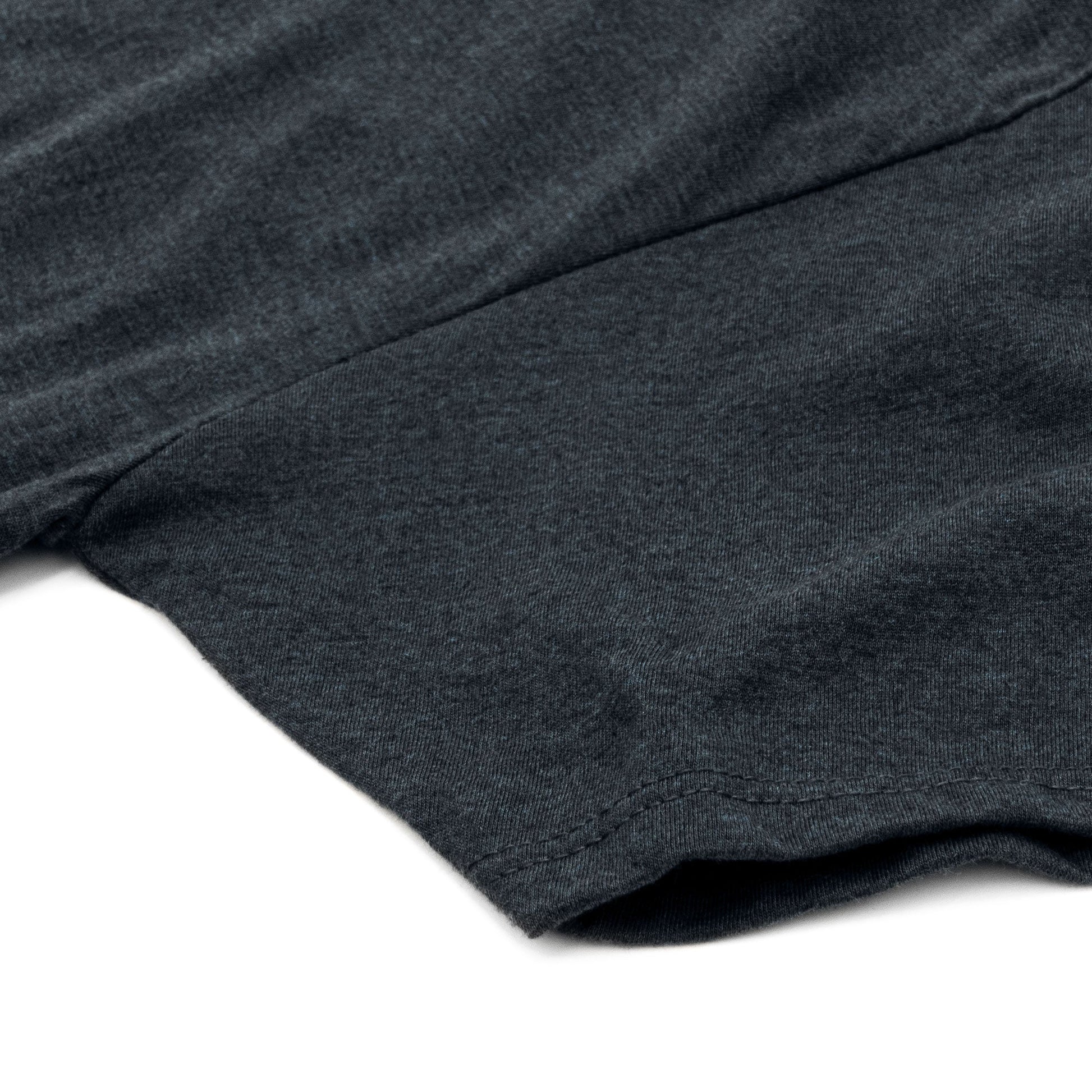 Miller Lite Beer Logo Front and Back Print T-Shirt - Denim Black Heather - Triathlete Store
