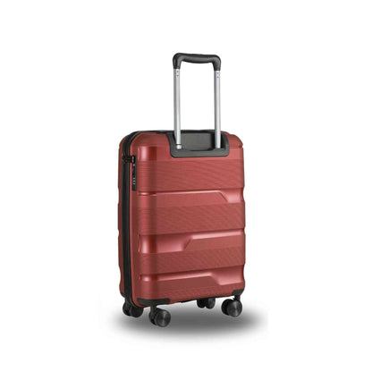 20-inch Red Carry-On Hardcase Roller Luggage