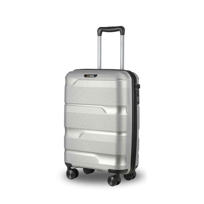 20-inch Silver Carry-On Hardcase Roller Luggage