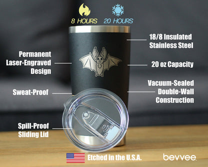 Bat - 20 oz Coffee Tumbler