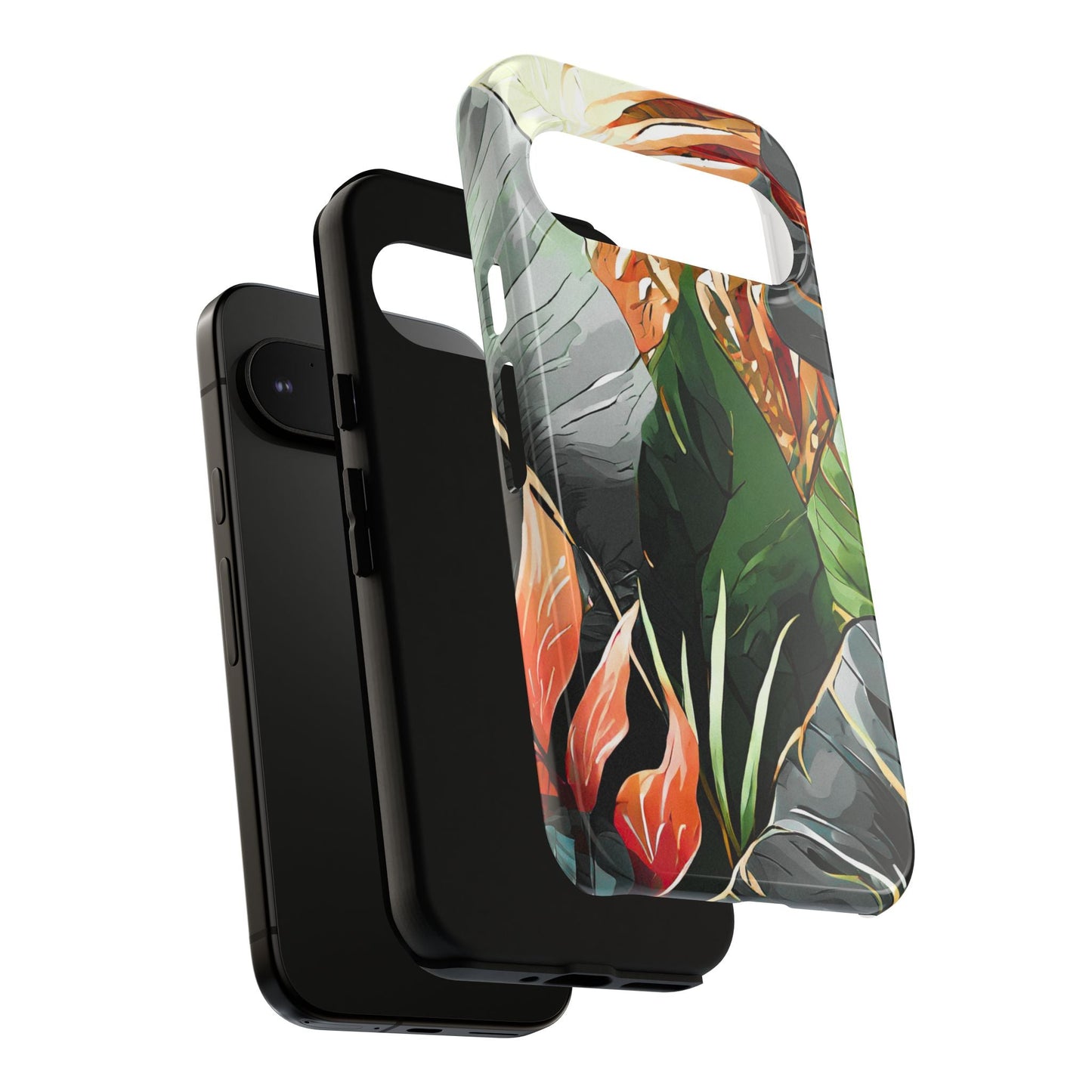 Tropical Leaf Tough Phone Case