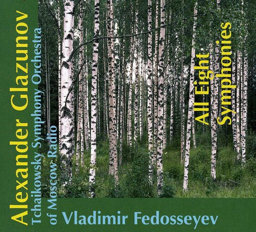 Glazunov / Tchaikovsky Sym Orch / Fedoseyev - All Eight Symphonies [CD]