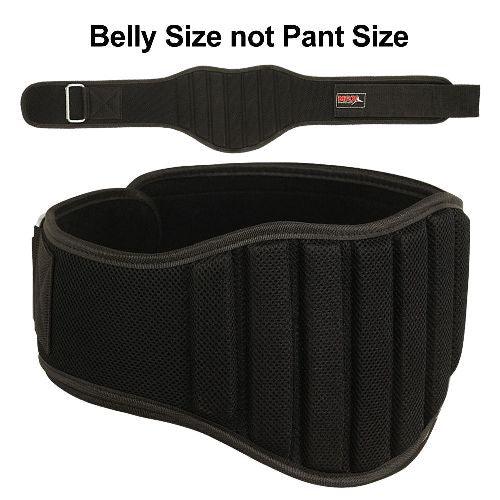 Weight Lifting Belt For Gym Workout 8" Wide - Lumber Back Support All Sizes - Triathlete Store