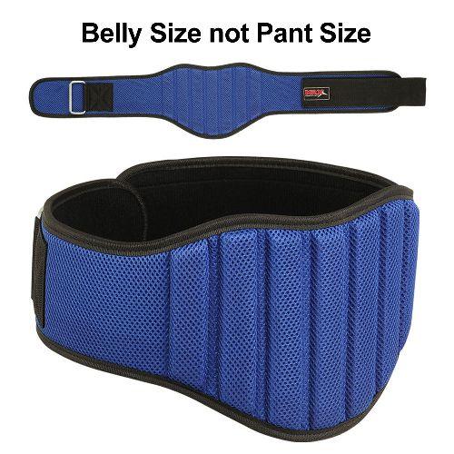 Weight Lifting Belt For Gym Workout 8" Wide - Lumber Back Support All Sizes - Triathlete Store