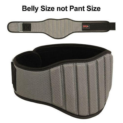 Weight Lifting Belt For Gym Workout 8" Wide - Lumber Back Support All Sizes - Triathlete Store