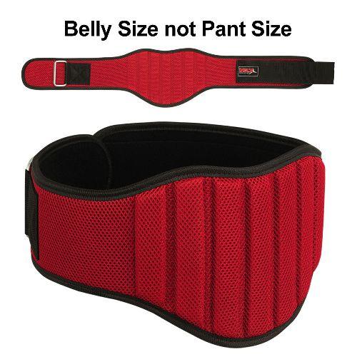 Weight Lifting Belt For Gym Workout 8" Wide - Lumber Back Support All Sizes - Triathlete Store
