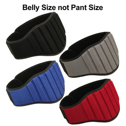 Weight Lifting Belt For Gym Workout 8" Wide - Lumber Back Support All Sizes - Triathlete Store