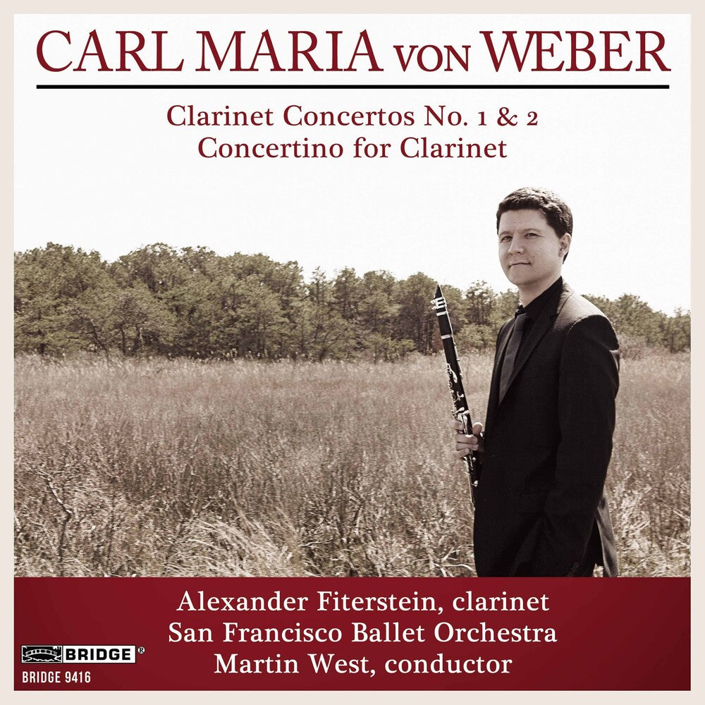 Weber / Fiterstein / West - Clarinet Concertos [CD]