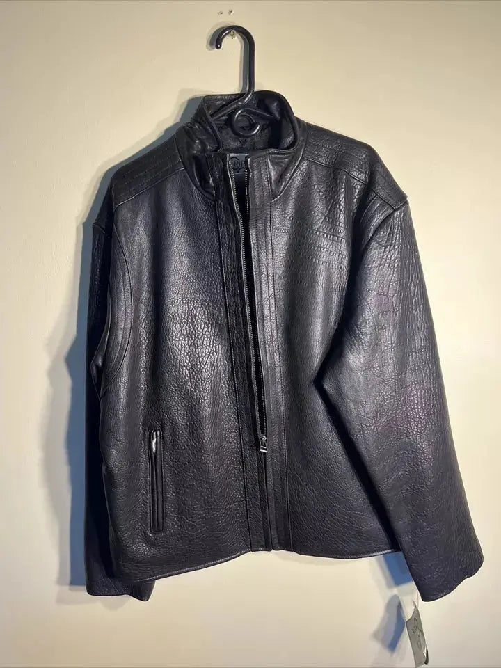 2010 PBR World Finals Bull Riding Leather Jacket