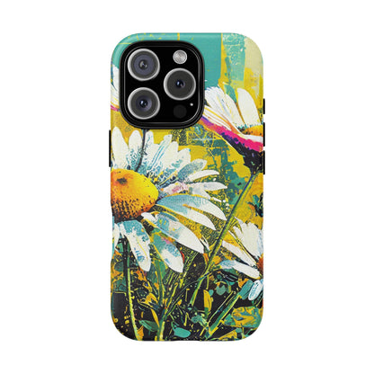 Colorful Daisy Floral Tough Phone Case