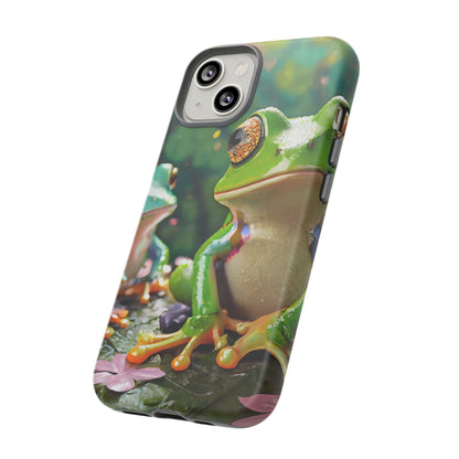 Someone Watching Colorful Frog Tough Phone Case