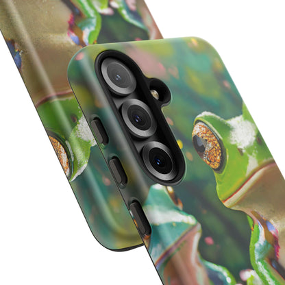Someone Watching Colorful Frog Tough Phone Case