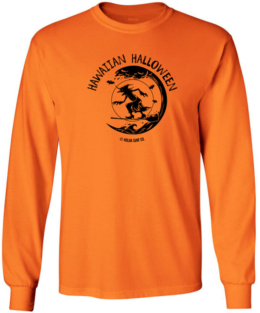 Koloa Surfing Halloween Witch Long Sleeve T-Shirt