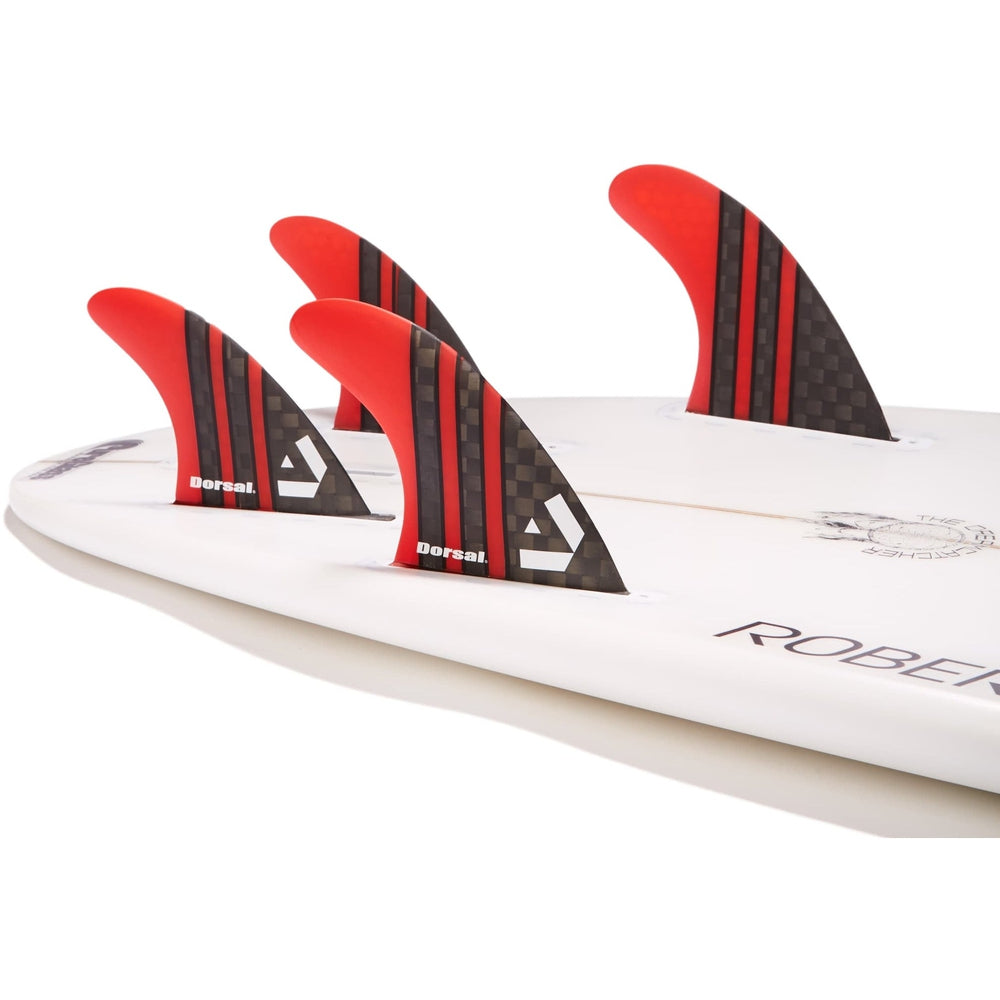 DORSAL Surfboard Fins Quad 4 Set Future Compatible
